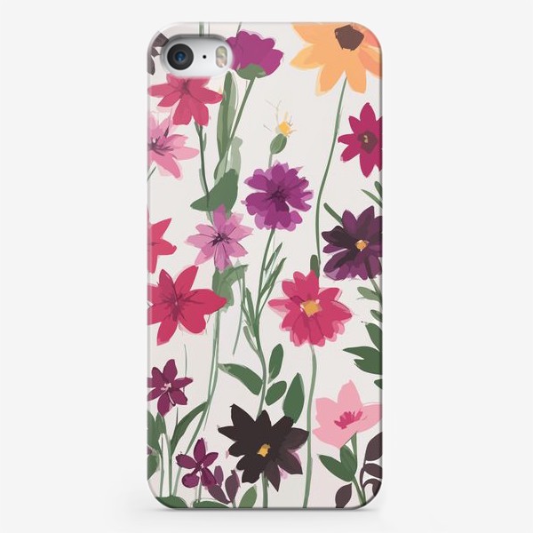 Чехол iPhone «Цветочный паттерн»