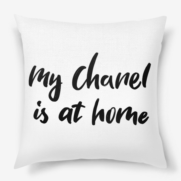 Подушка «Chanel»