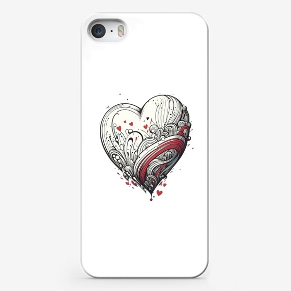 Чехол iPhone «Сердечко. Любовь.»
