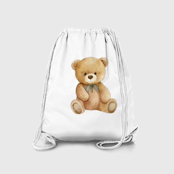 Рюкзак «Плюшевый медведь. Медвежонок. Детская игрушка.»