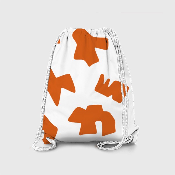 Рюкзак «Оранжевая абстракция»