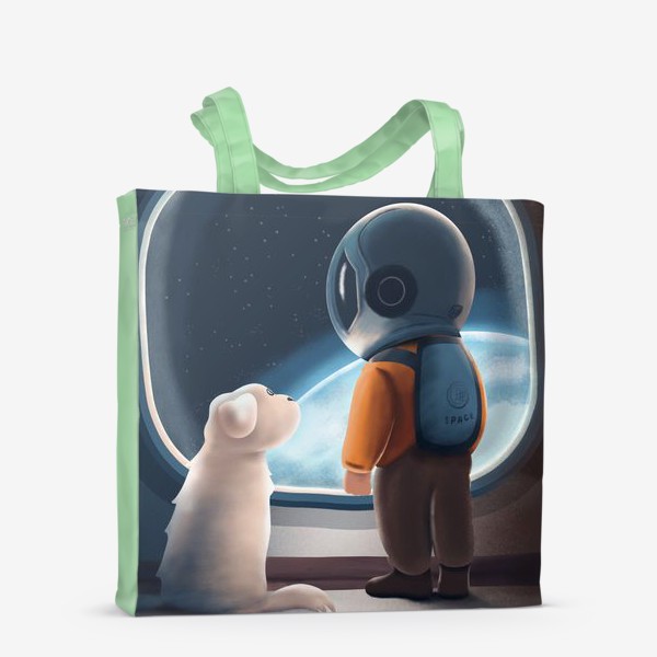 Сумка-шоппер «Исследователи космоса »