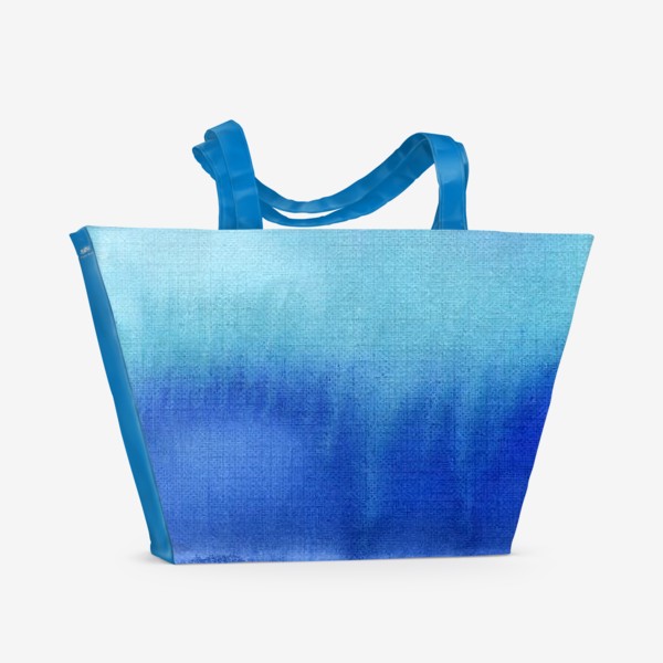 Пляжная сумка «акварельный дождь»