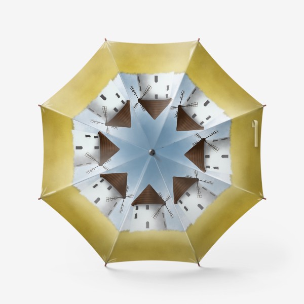 Зонт «Мельница в поле»