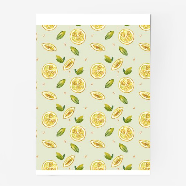 Постер «Лимонный паттерн»