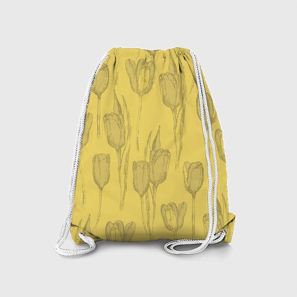 Рюкзак «тюльпаны на жёлтом»