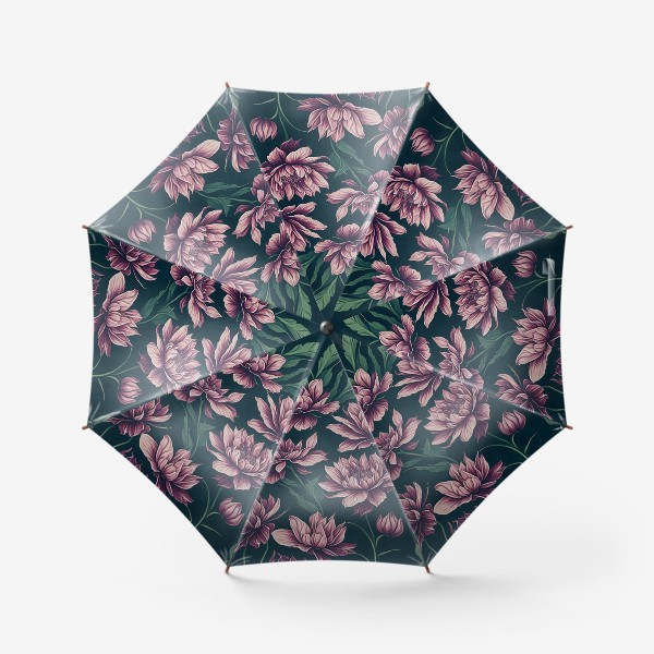 Зонт «Пионы. Весна»