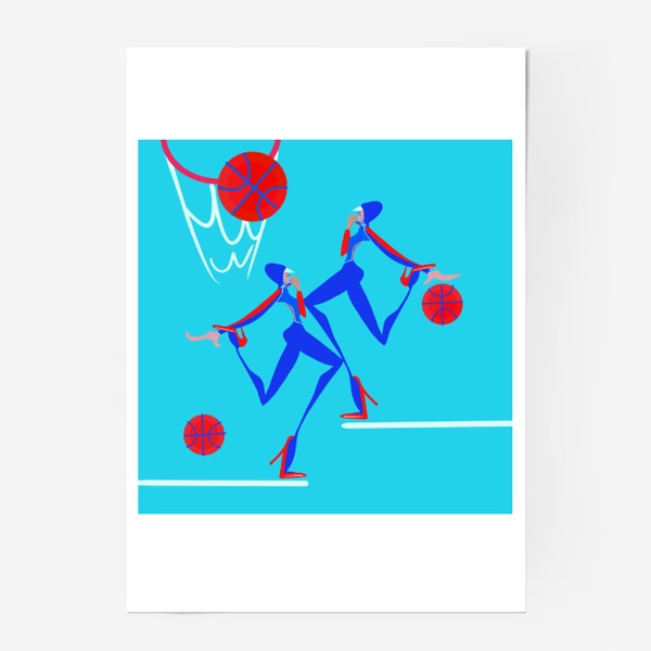 Постер «Street Basketball»