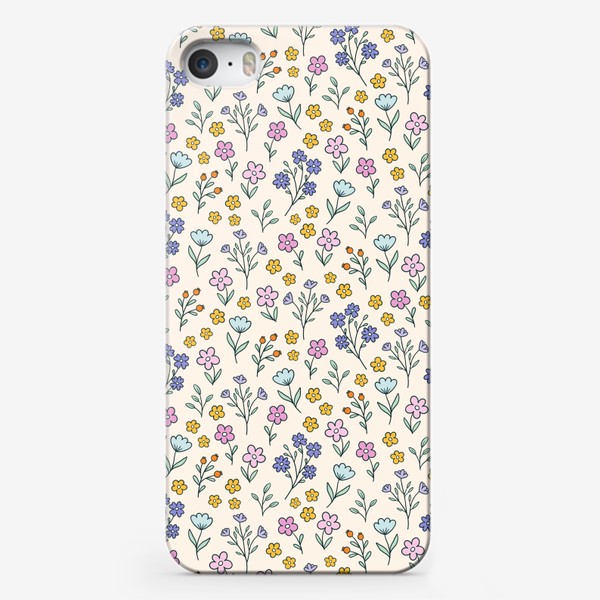 Чехол iPhone «Полевые цветы»