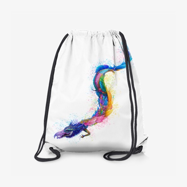 Рюкзак «Разноцветный дракон»