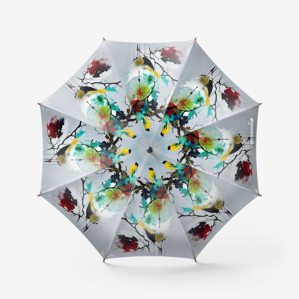 Зонт «Весенний птиц»