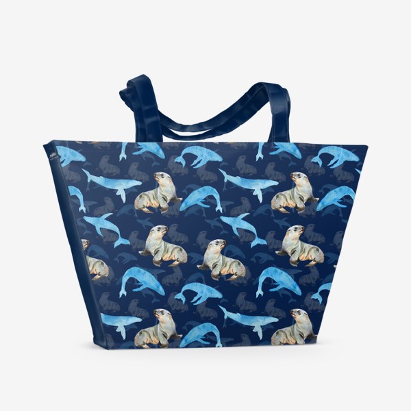 Пляжная сумка «морские животные»