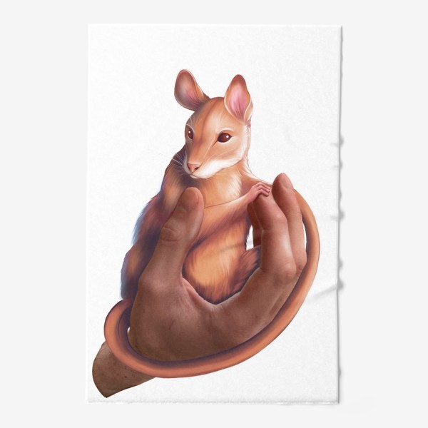 Полотенце «Мышонок в руке»