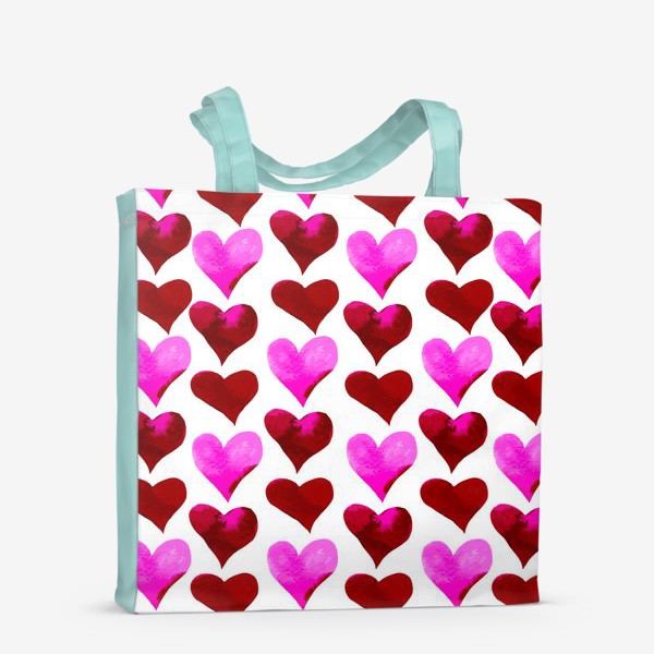Сумка-шоппер «Сердечки. С днем Святого Валентина»