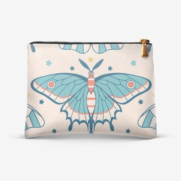 Косметичка «Ночная бабочка/ boho moth»