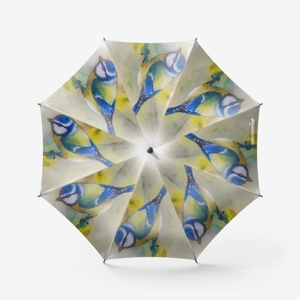 Зонт «Синица на ветке»