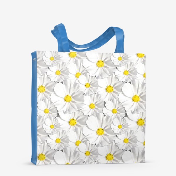 Сумка-шоппер «Белые цветы»