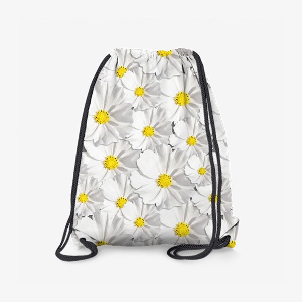 Рюкзак «Белые цветы»