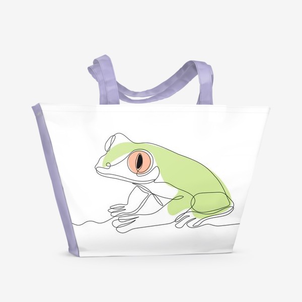 Пляжная сумка «лягушка»