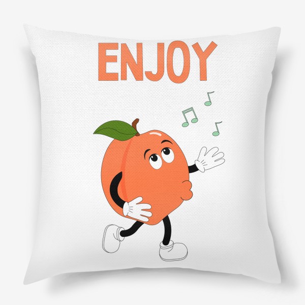 Подушка «Счастливый персик»