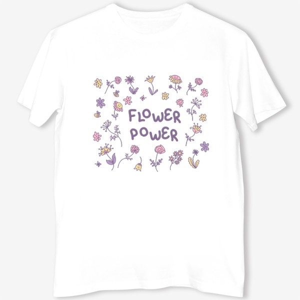 Футболка «Цветы. Flower power.»