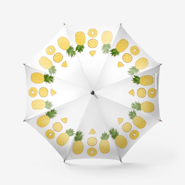 Зонт «ананасы»