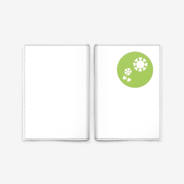Обложка для паспорта «Весна любви»