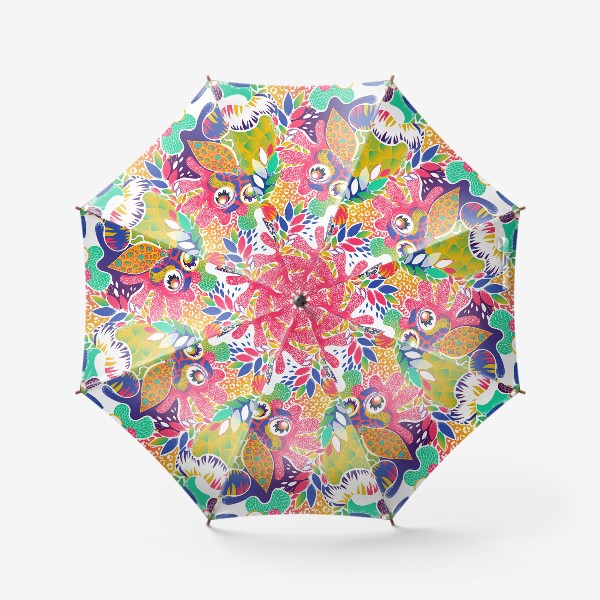 Зонт «Яркий летний абстрактный принт»