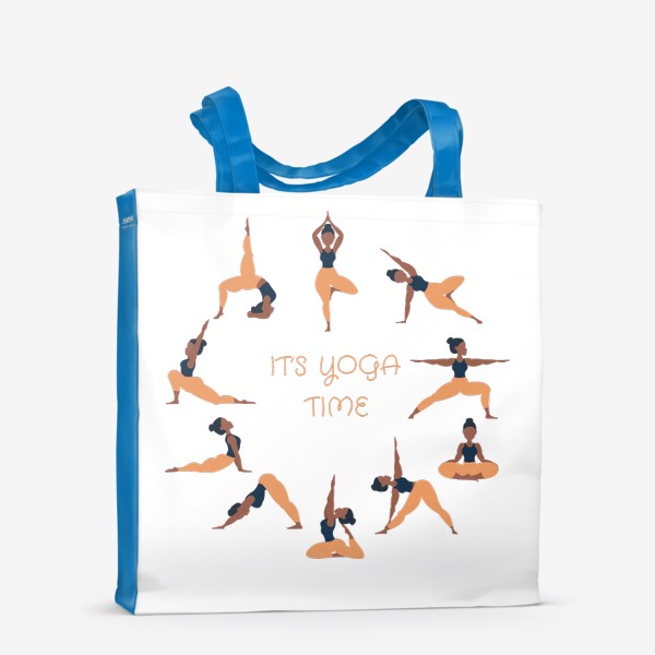 Сумка-шоппер «It's yoga time  / Время йоги»