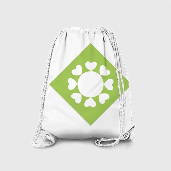 Рюкзак «Нежное солнышко (зелёный цвет)»