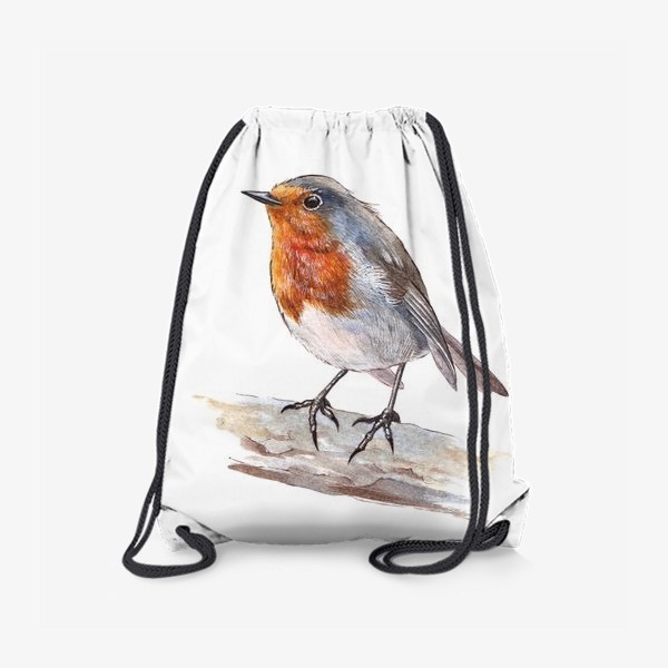 Рюкзак «Птицы. Зарянка»