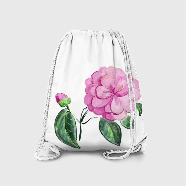 Рюкзак «розовая камелия»