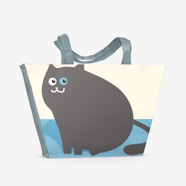 Пляжная сумка «большой кот»