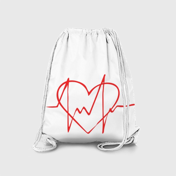Рюкзак «любовь. сердце. сердцебиение»