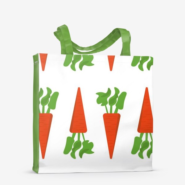 Сумка-шоппер «Свежесть, лето, овощи, морковка»