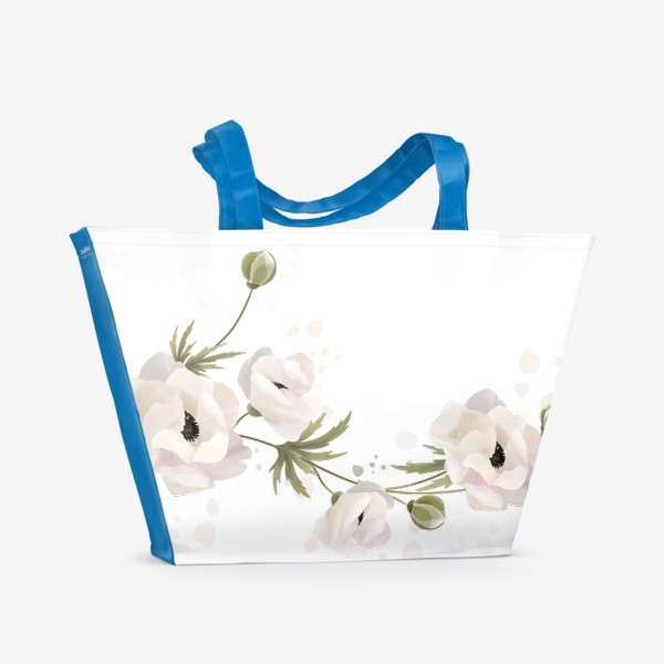 Пляжная сумка «Анемона Весна»