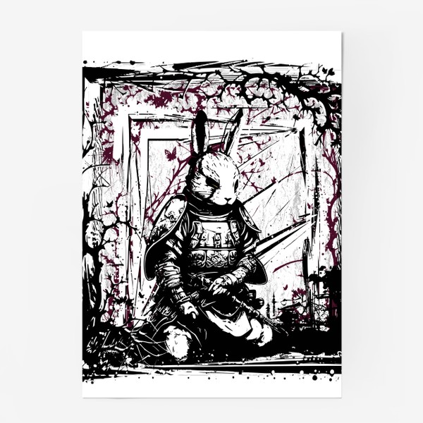 Постер «Кролик Самурай»