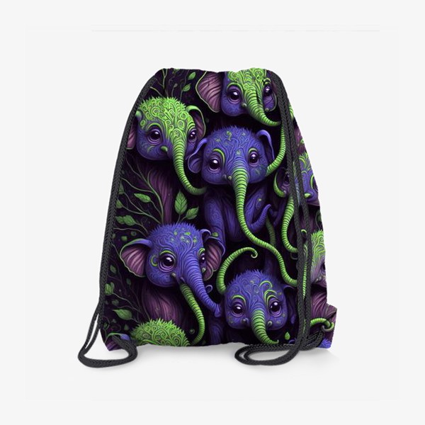 Рюкзак «Стайка милых слонов»