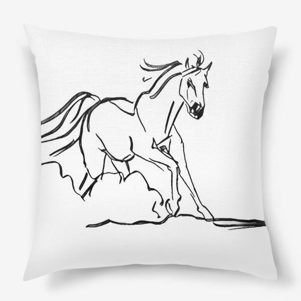 Подушка «Конь»