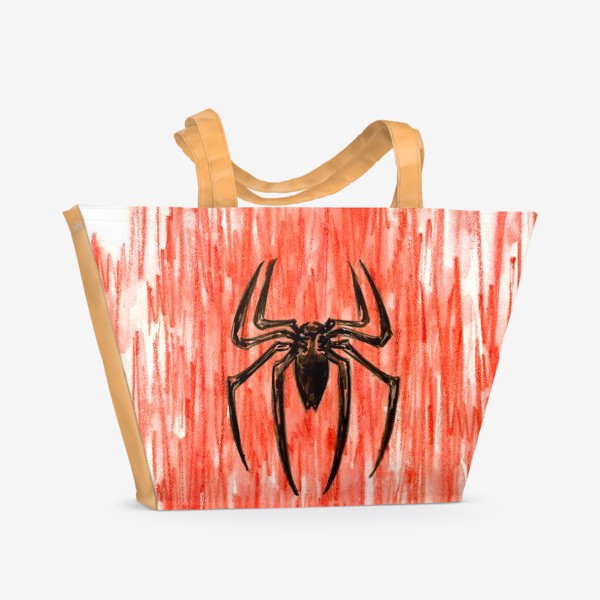 Пляжная сумка «Человек паук»