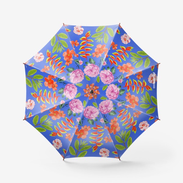 Зонт «весенние цветы »