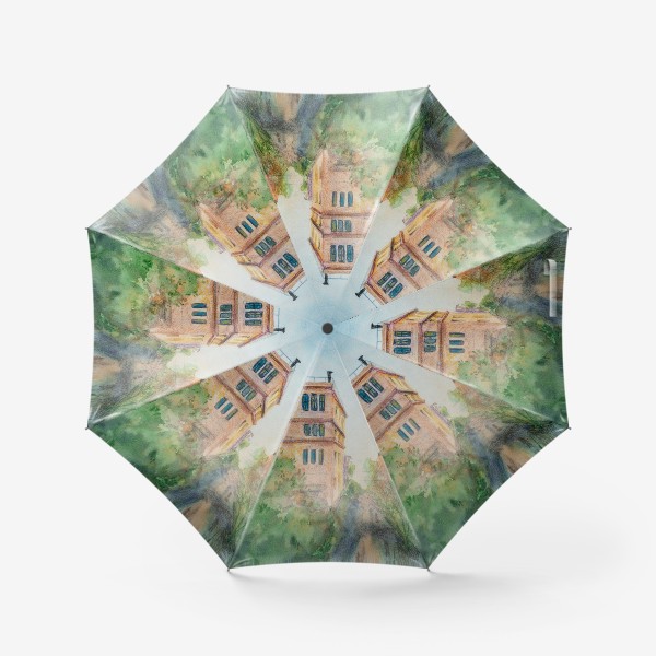 Зонт «Город на закате»