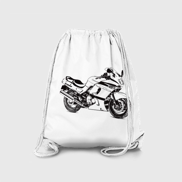 Рюкзак «Мотоцикл kawasaki»