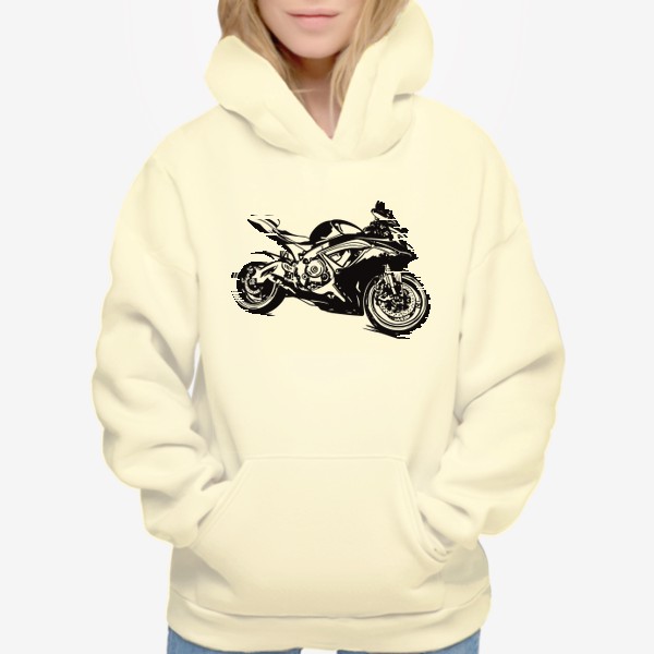 Худи «Мотоцикл suzuki»