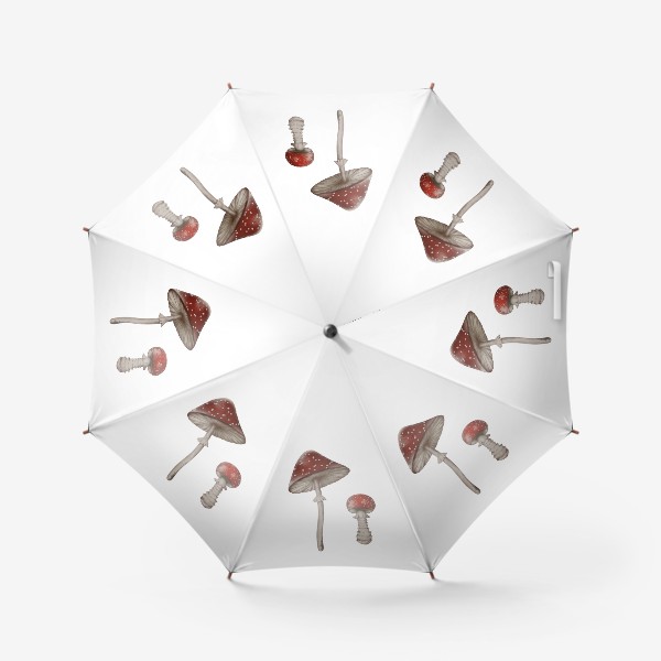 Зонт «Мухоморчики»