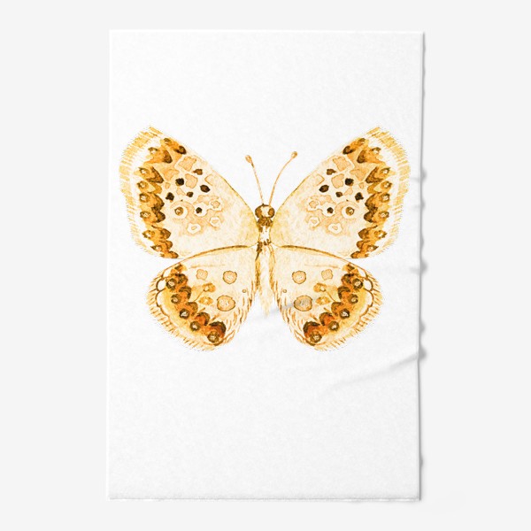 Полотенце «Бежевая бабочка»