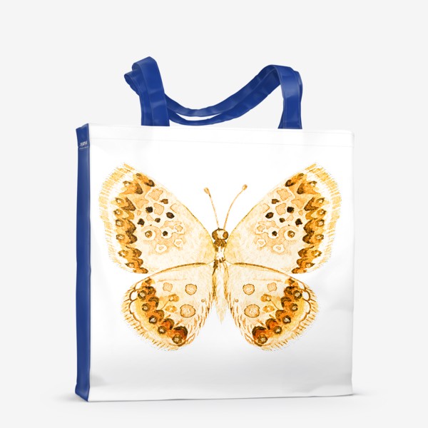 Сумка-шоппер «Бежевая бабочка»