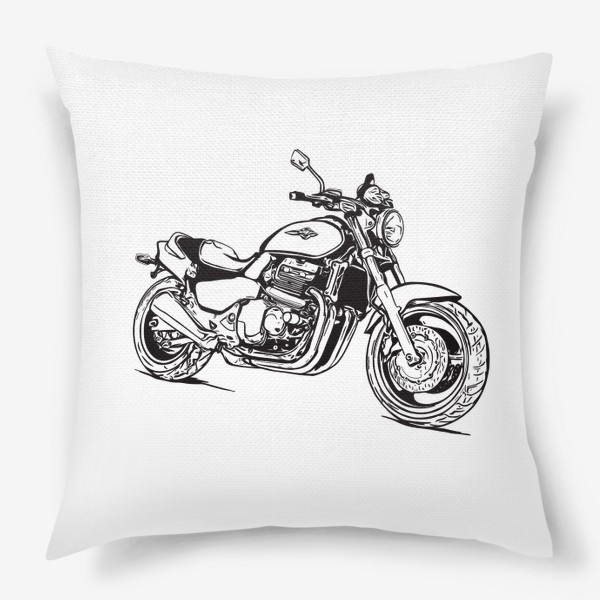 Подушка «Мотоцикл honda»