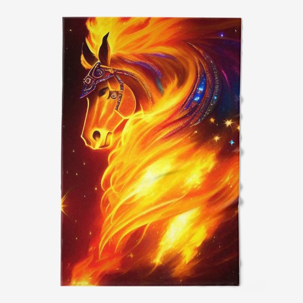 Полотенце «Oгненный конь»