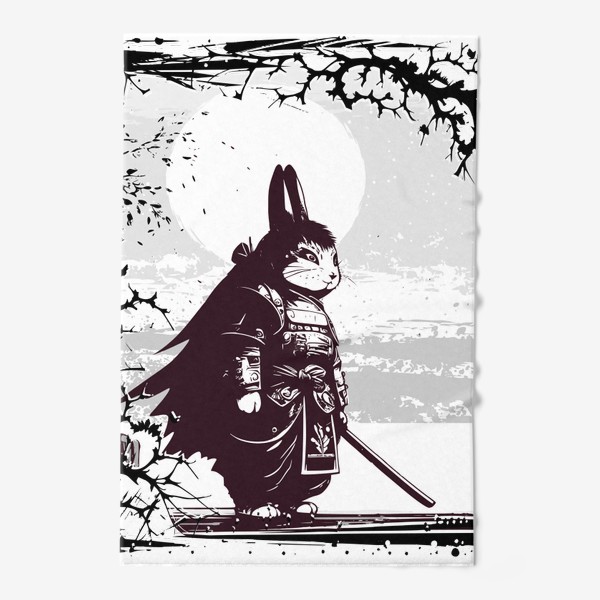 Полотенце «Кролик Самурай»